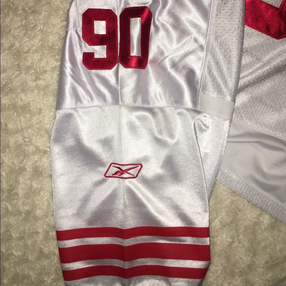 NWT AUTHENTIC JASON PIERRE PAUL NY GIANTS JERSEY EMBROIDERED - Picture 9 of 10